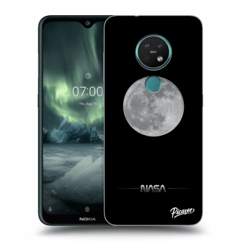 Picasee husă transparentă din silicon pentru Nokia 7.2 - Moon Minimal