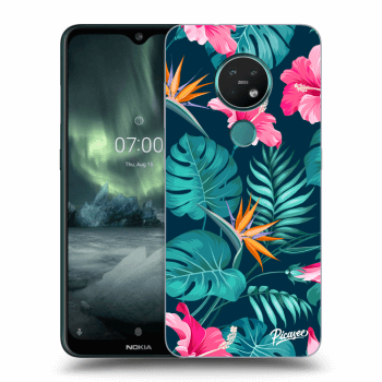 Husă pentru Nokia 7.2 - Pink Monstera