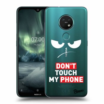 Husă pentru Nokia 7.2 - Angry Eyes - Transparent