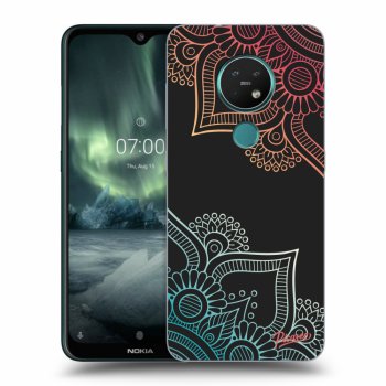 Husă pentru Nokia 7.2 - Flowers pattern