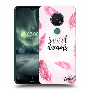 Picasee husă neagră din silicon pentru Nokia 7.2 - Sweet dreams