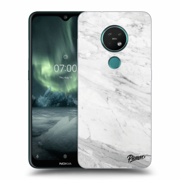 Husă pentru Nokia 7.2 - White marble