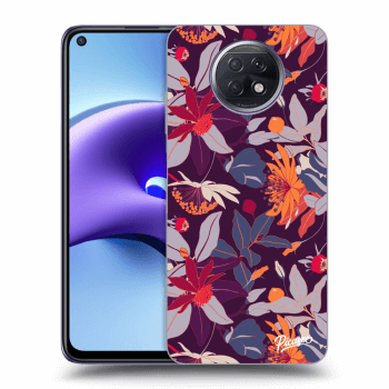 Husă pentru Xiaomi Redmi Note 9T - Purple Leaf