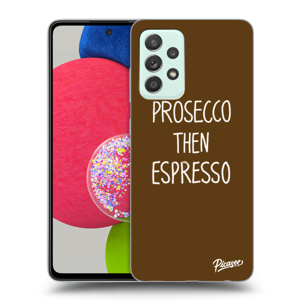 Picasee ULTIMATE CASE pentru Samsung Galaxy A52s 5G A528B - Prosecco then espresso
