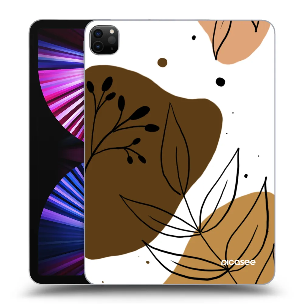 Picasee husă neagră din silicon pentru Apple iPad Pro 11" 2021 (3.gen) - Boho style