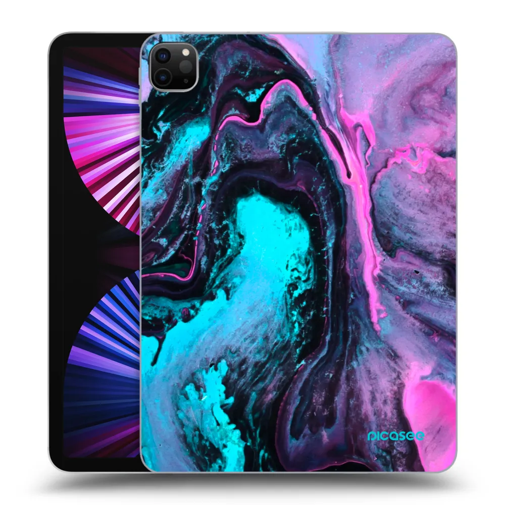 Picasee husă neagră din silicon pentru Apple iPad Pro 11" 2021 (3.gen) - Lean 2