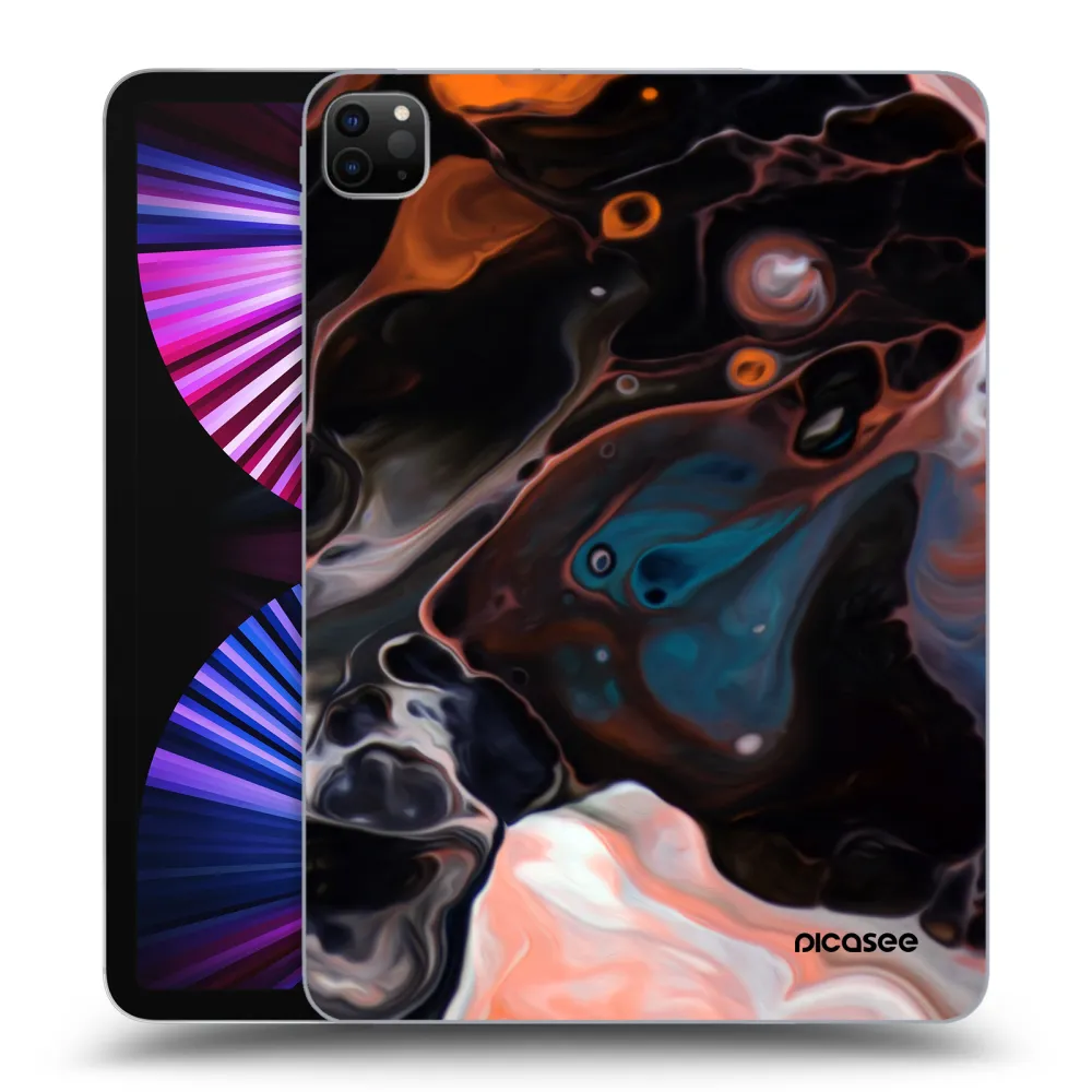 Picasee husă neagră din silicon pentru Apple iPad Pro 11" 2021 (3.gen) - Cream