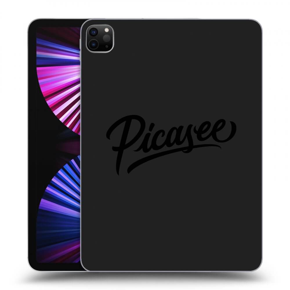Picasee husă neagră din silicon pentru Apple iPad Pro 11" 2021 (3.gen) - Picasee - old logo - black