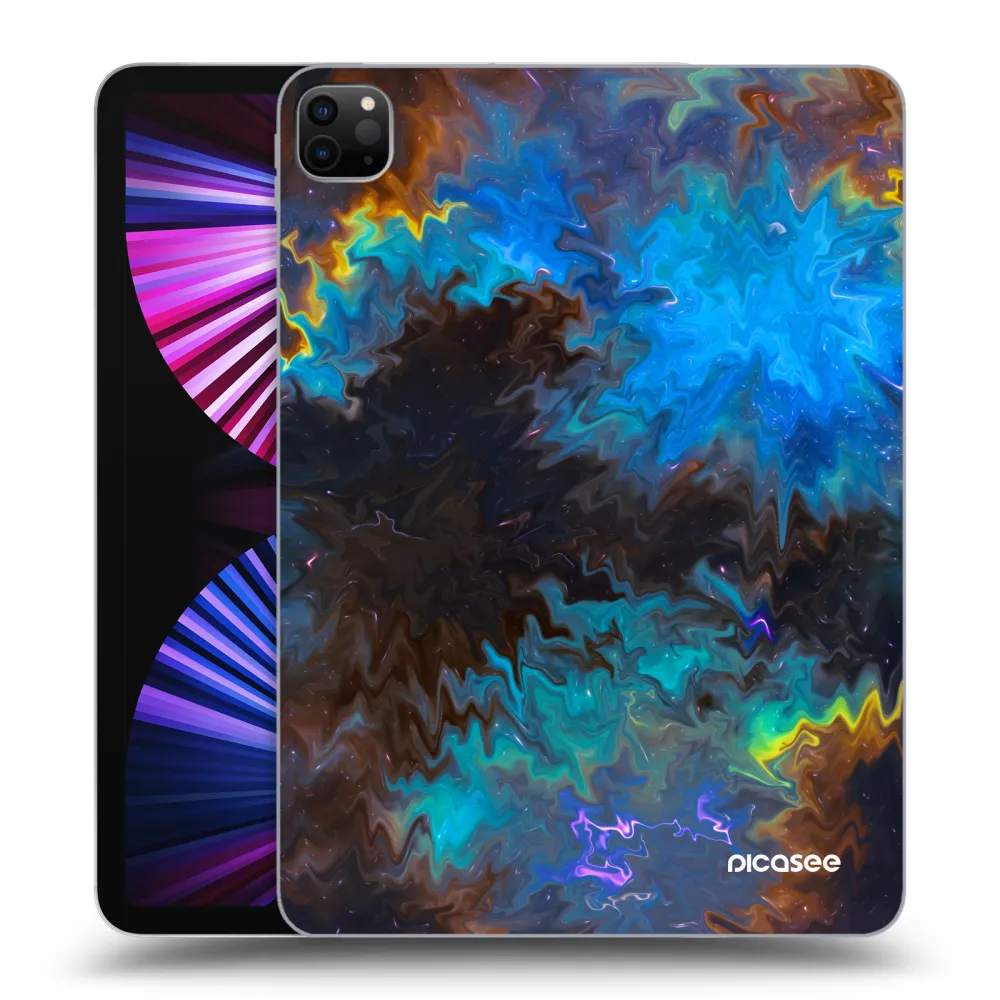 Picasee husă neagră din silicon pentru Apple iPad Pro 11" 2021 (3.gen) - Space