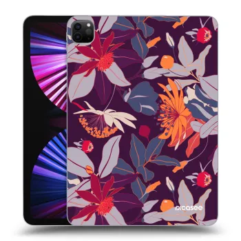 Husă pentru Apple iPad Pro 11" 2021 (3.gen) - Purple Leaf