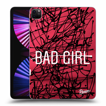 Picasee husă neagră din silicon pentru Apple iPad Pro 11" 2021 (3.gen) - Bad girl