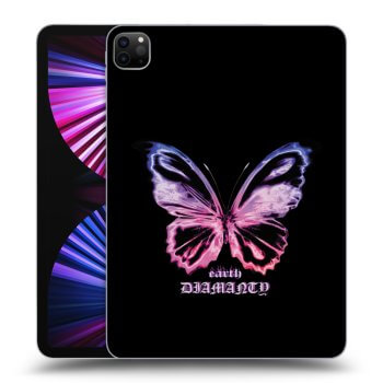 Picasee husă neagră din silicon pentru Apple iPad Pro 11" 2021 (3.gen) - Diamanty Purple