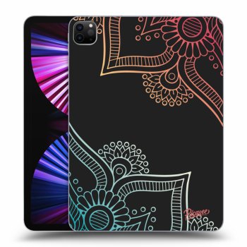 Husă pentru Apple iPad Pro 11" 2021 (3.gen) - Flowers pattern