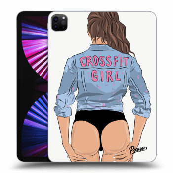 Husă pentru Apple iPad Pro 11" 2021 (3.gen) - Crossfit girl - nickynellow