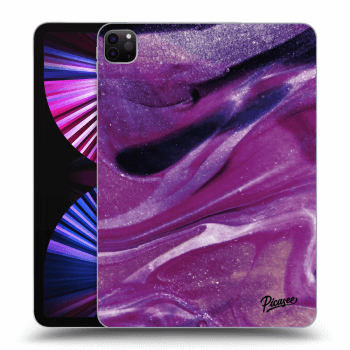 Husă pentru Apple iPad Pro 11" 2021 (3.gen) - Purple glitter