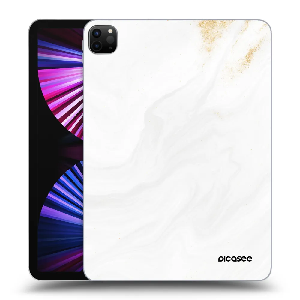 Picasee husă neagră din silicon pentru Apple iPad Pro 11" 2021 (3.gen) - White