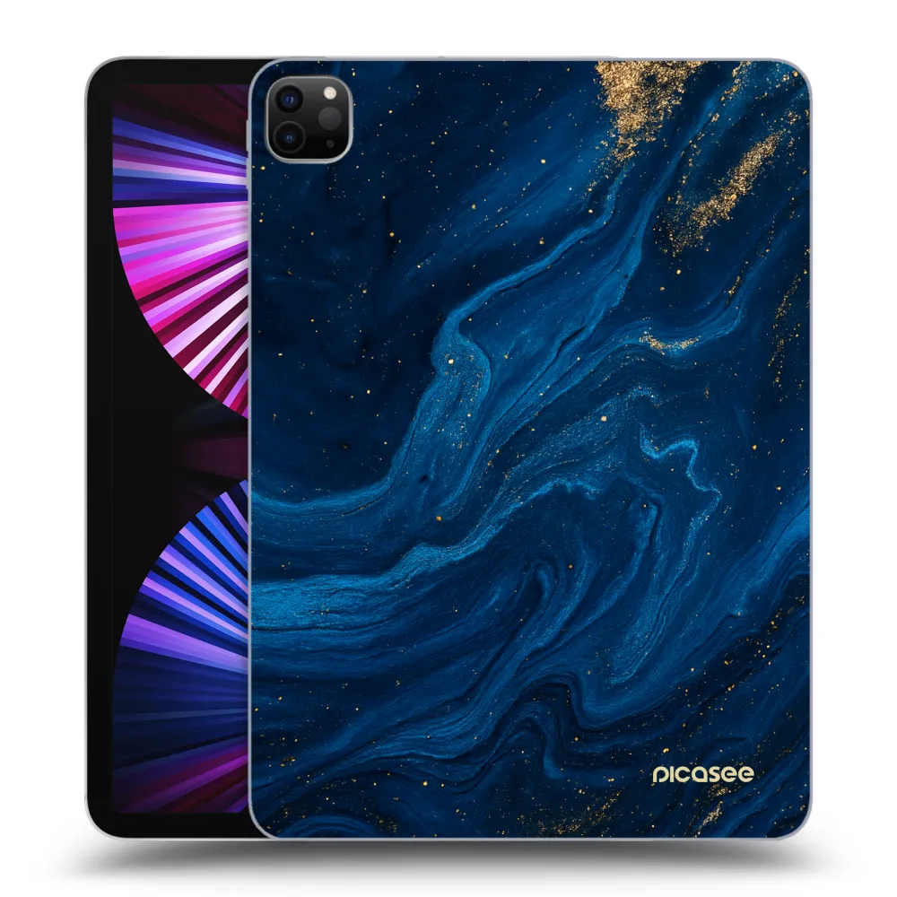 Picasee husă neagră din silicon pentru Apple iPad Pro 11" 2021 (3.gen) - Blue