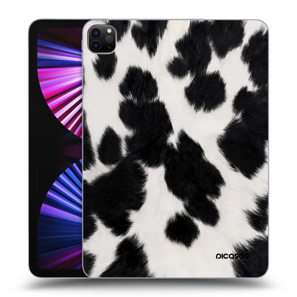 Picasee husă neagră din silicon pentru Apple iPad Pro 11" 2021 (3.gen) - Black Moo