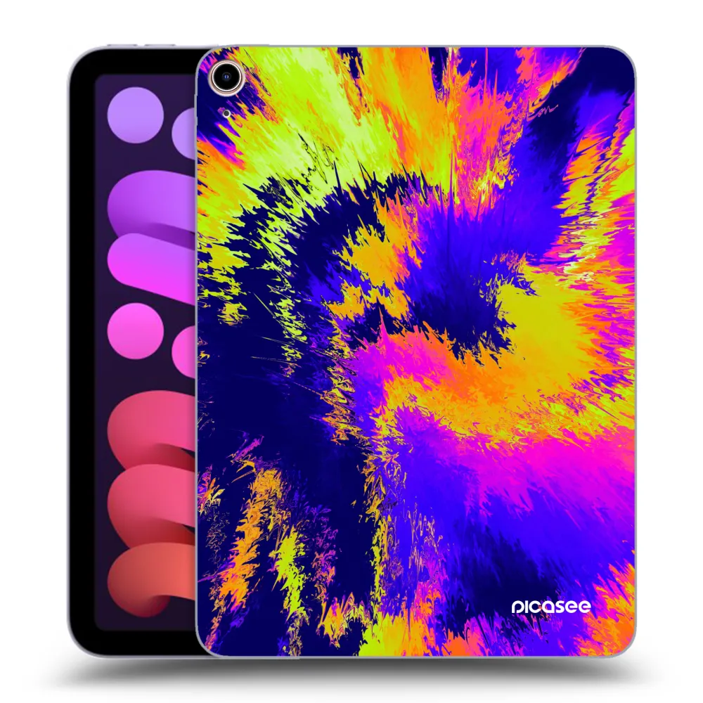 Picasee husă transparentă din silicon pentru Apple iPad mini 2021 (6. gen) - Burn