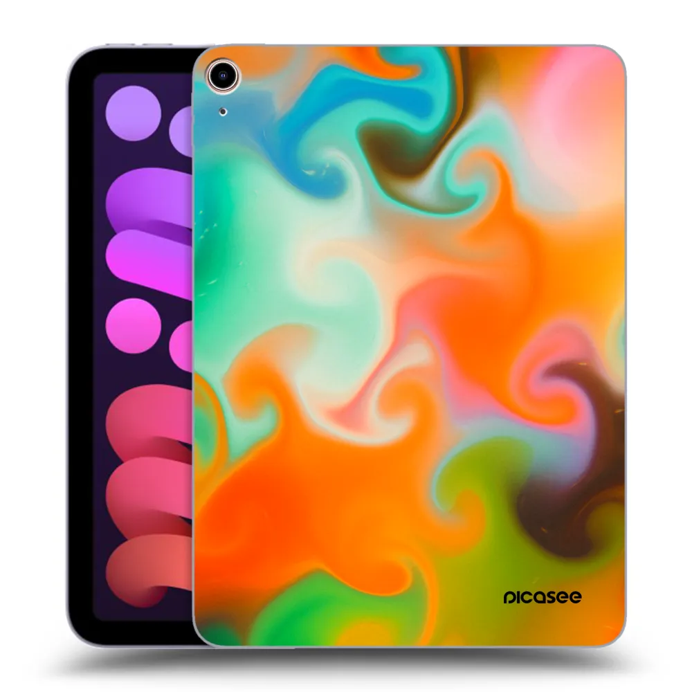 Picasee husă transparentă din silicon pentru Apple iPad mini 2021 (6. gen) - Juice