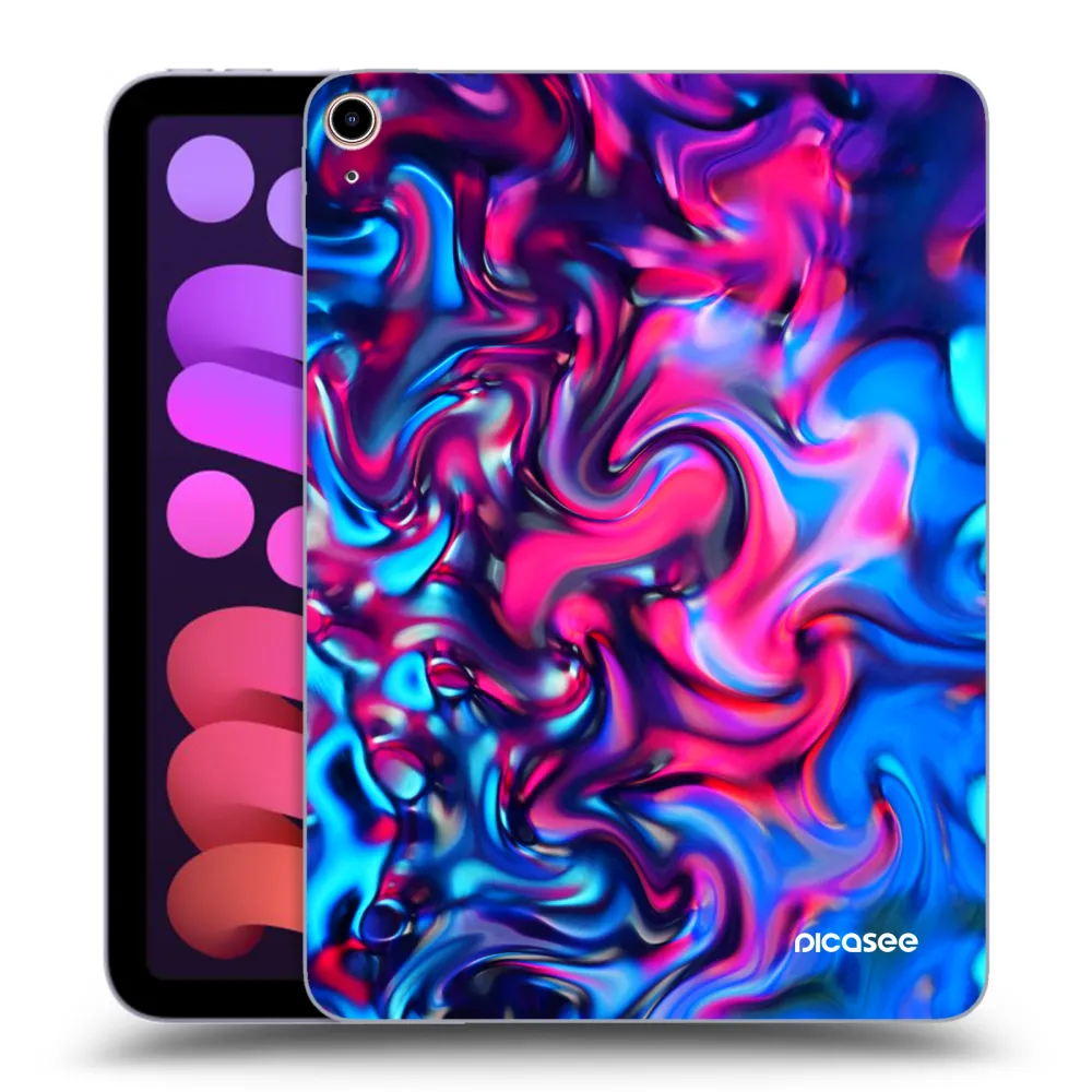 Picasee husă transparentă din silicon pentru Apple iPad mini 2021 (6. gen) - Redlight