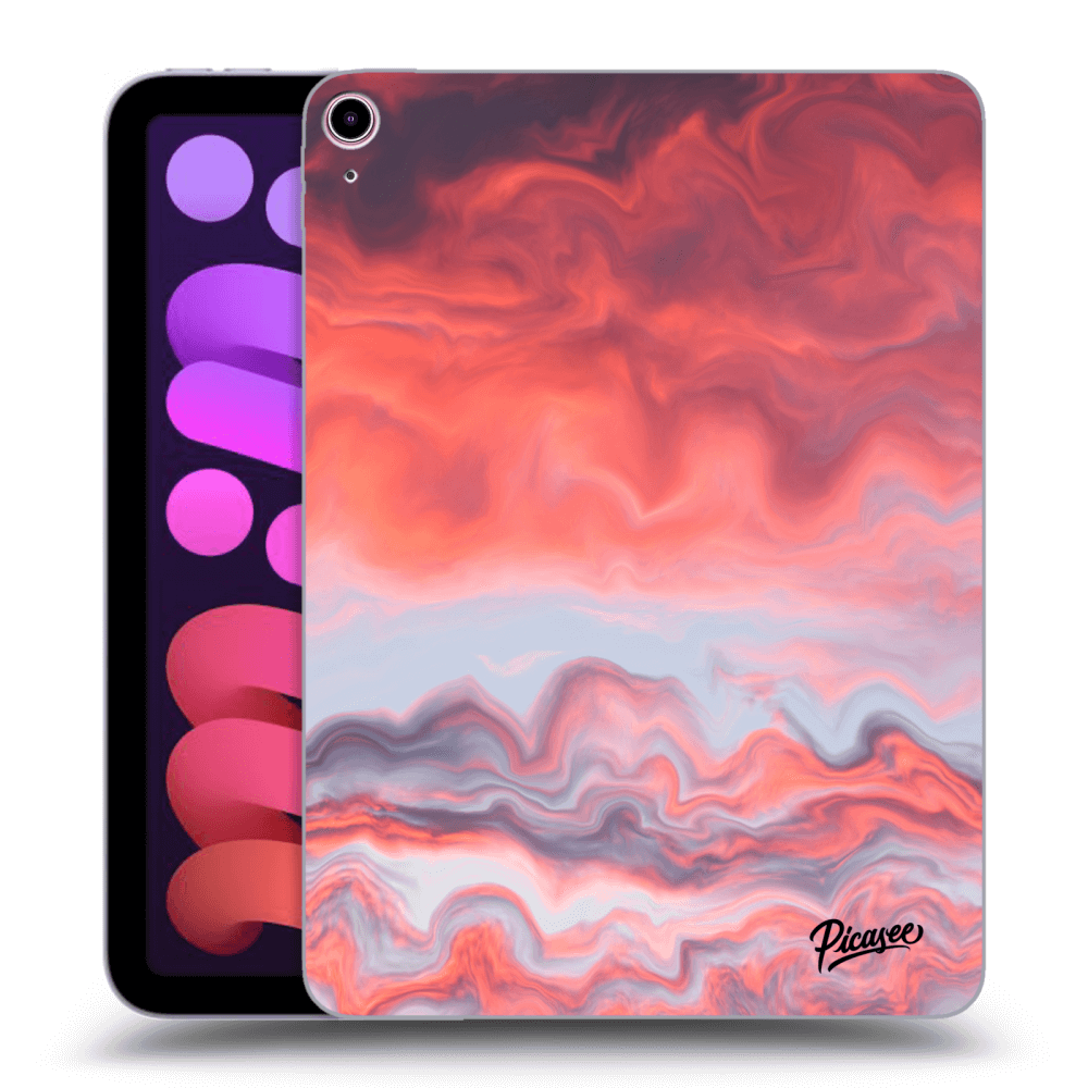 Picasee husă neagră din silicon pentru Apple iPad mini 2021 (6. gen) - Sunset