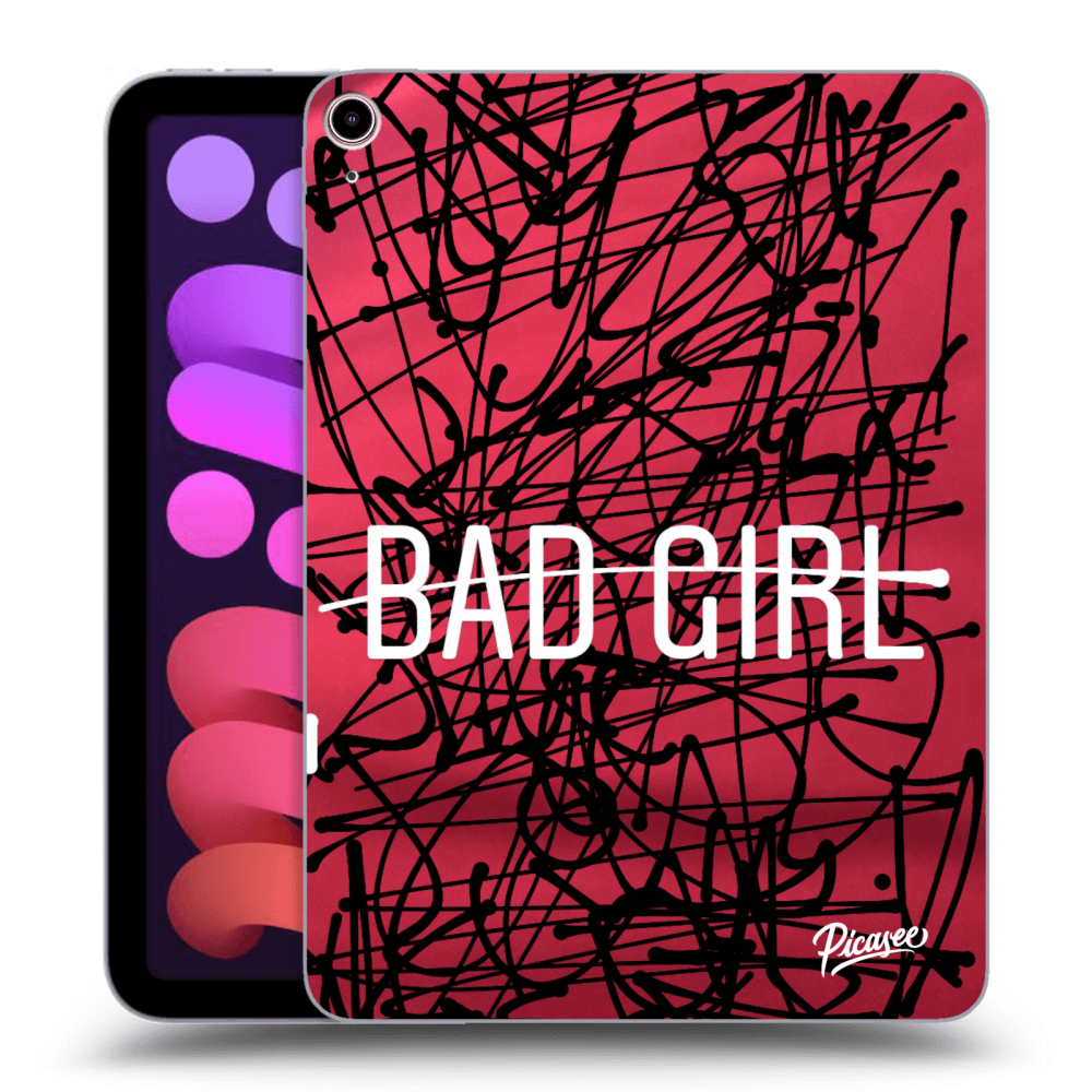 Picasee husă transparentă din silicon pentru Apple iPad mini 2021 (6. gen) - Bad girl