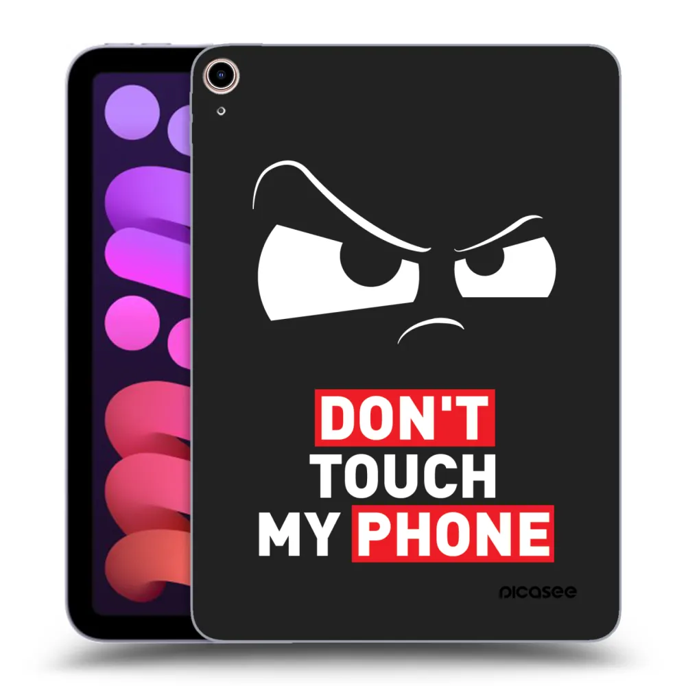 Picasee husă neagră din silicon pentru Apple iPad mini 2021 (6. gen) - Cloudy Eye - Transparent