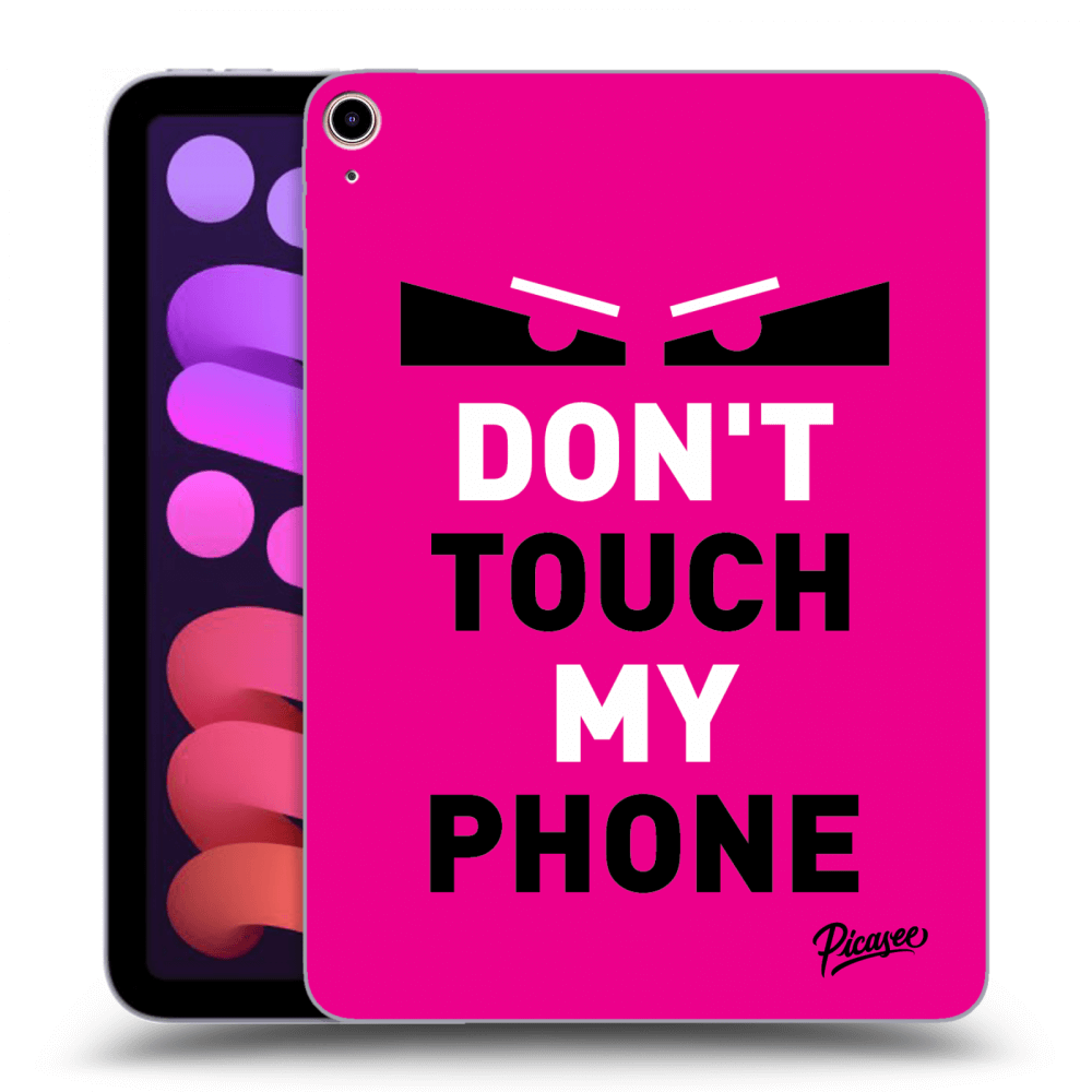 Picasee husă neagră din silicon pentru Apple iPad mini 2021 (6. gen) - Shadow Eye - Pink