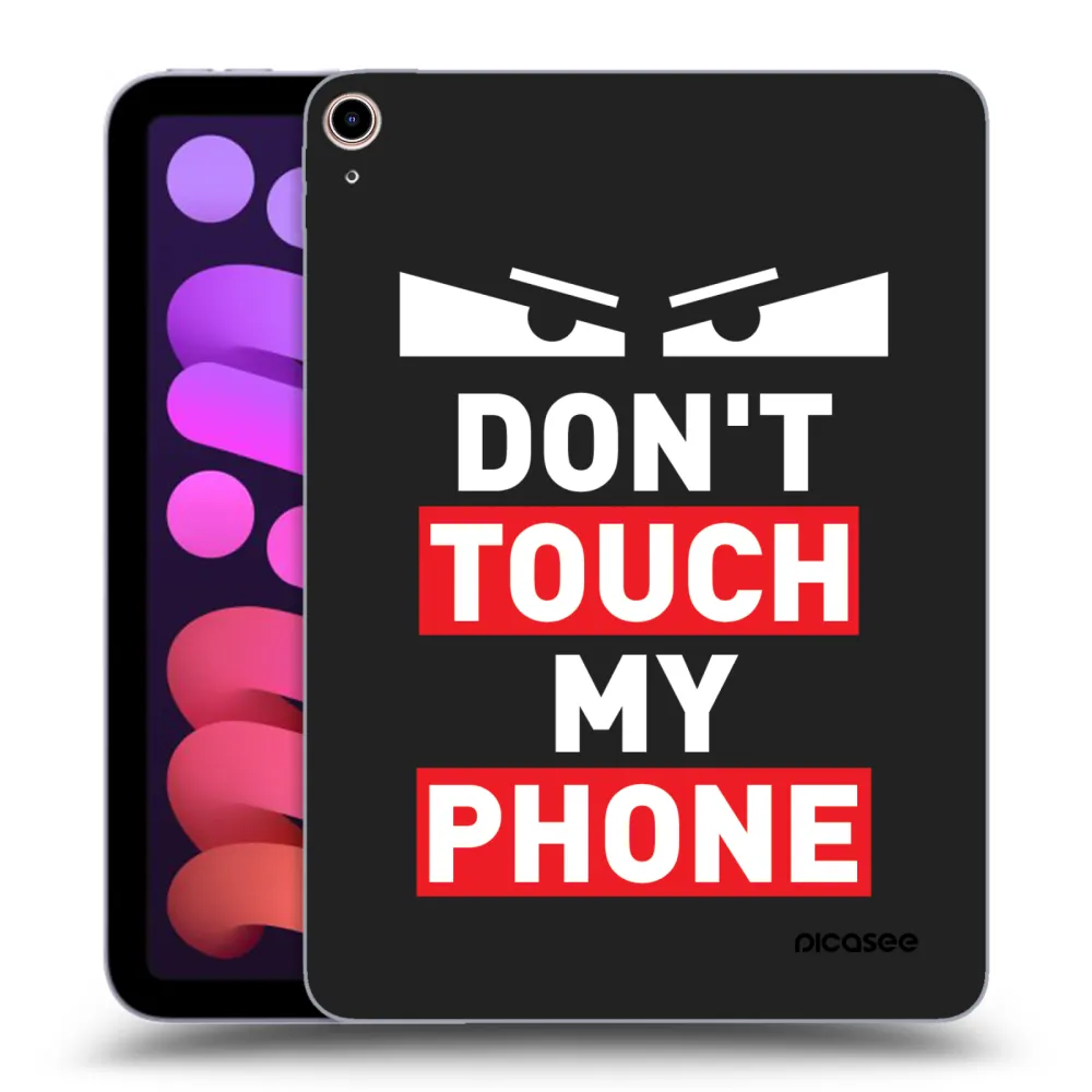 Picasee husă neagră din silicon pentru Apple iPad mini 2021 (6. gen) - Shadow Eye - Transparent