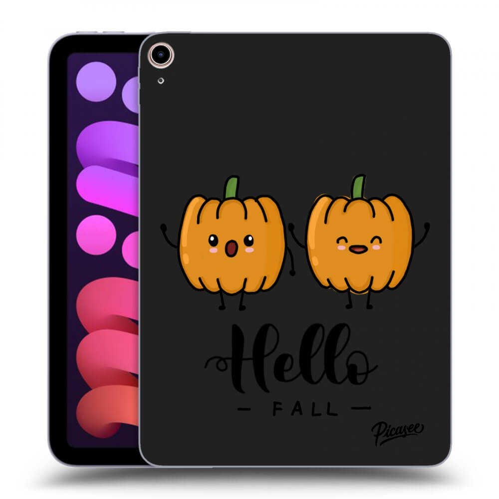 Picasee husă neagră din silicon pentru Apple iPad mini 2021 (6. gen) - Hallo Fall