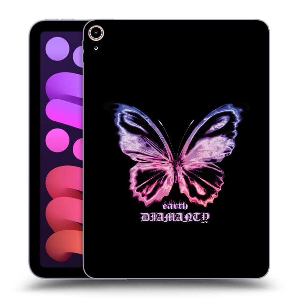 Picasee husă transparentă din silicon pentru Apple iPad mini 2021 (6. gen) - Diamanty Purple