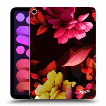 Picasee husă transparentă din silicon pentru Apple iPad mini 2021 (6. gen) - Dark Peonny