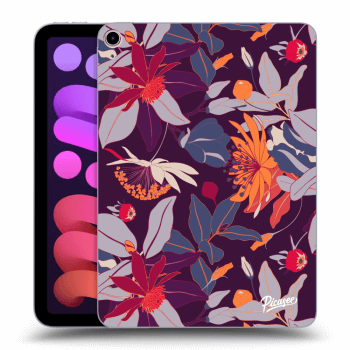 Husă pentru Apple iPad mini 2021 (6. gen) - Purple Leaf