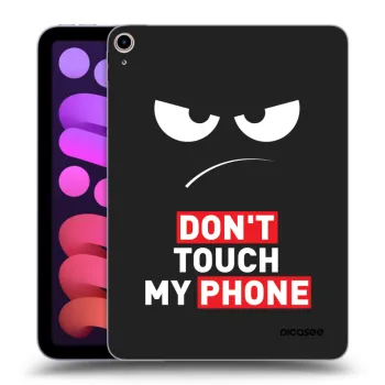 Picasee husă neagră din silicon pentru Apple iPad mini 2021 (6. gen) - Angry Eyes - Transparent