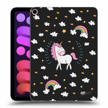 Picasee husă neagră din silicon pentru Apple iPad mini 2021 (6. gen) - Unicorn star heaven