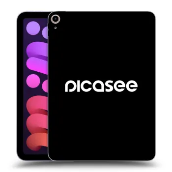 Picasee husă neagră din silicon pentru Apple iPad mini 2021 (6. gen) - Picasee - new logo - white