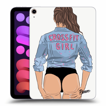 Picasee husă transparentă din silicon pentru Apple iPad mini 2021 (6. gen) - Crossfit girl - nickynellow