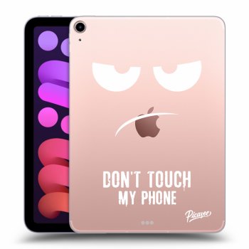 Picasee husă transparentă din silicon pentru Apple iPad mini 2021 (6. gen) - Don't Touch My Phone