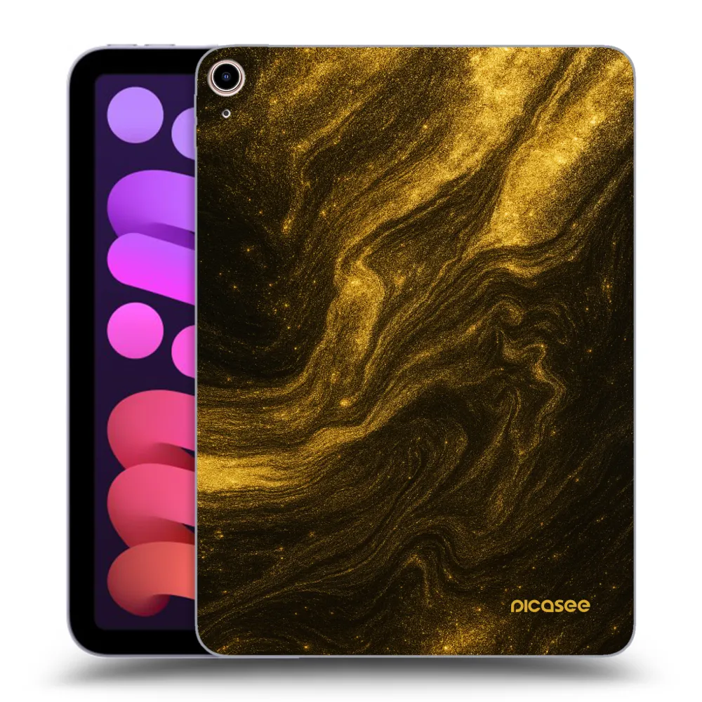 Picasee husă transparentă din silicon pentru Apple iPad mini 2021 (6. gen) - Black