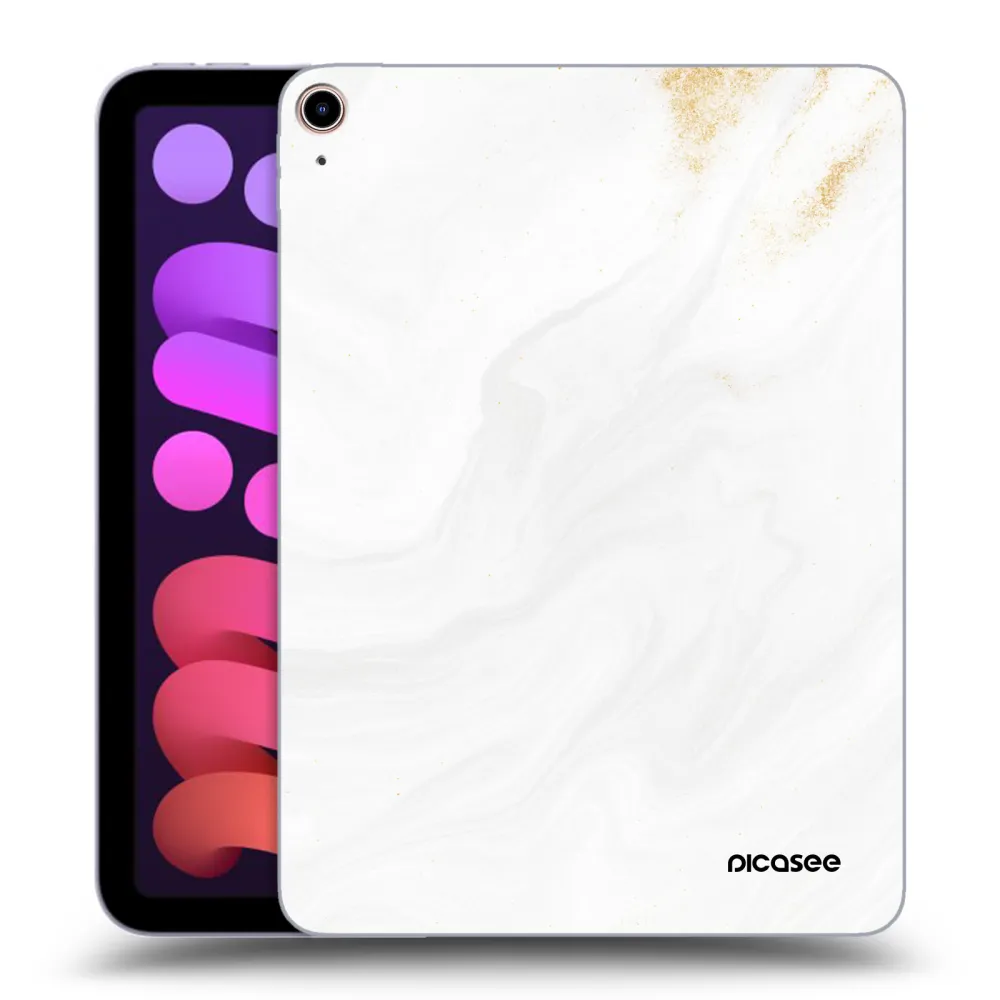 Picasee husă transparentă din silicon pentru Apple iPad mini 2021 (6. gen) - White