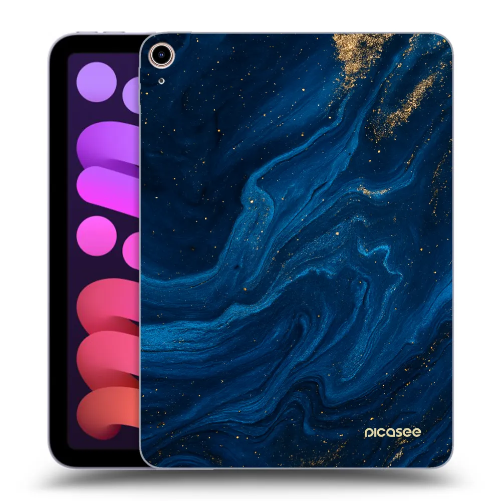 Picasee husă transparentă din silicon pentru Apple iPad mini 2021 (6. gen) - Blue
