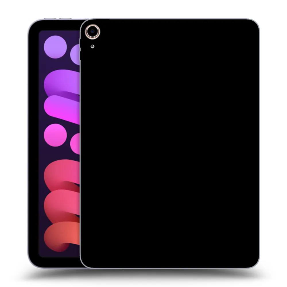 Picasee husă neagră din silicon pentru Apple iPad mini 2021 (6. gen) - Picasee - new logo - black