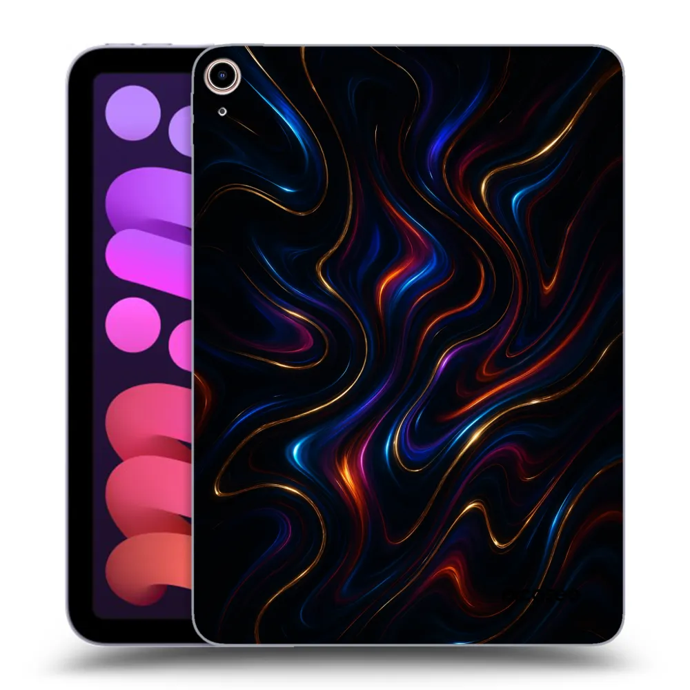 Picasee husă transparentă din silicon pentru Apple iPad mini 2021 (6. gen) - Noir