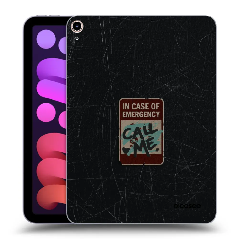 Picasee husă transparentă din silicon pentru Apple iPad mini 2021 (6. gen) - EMERGENCY