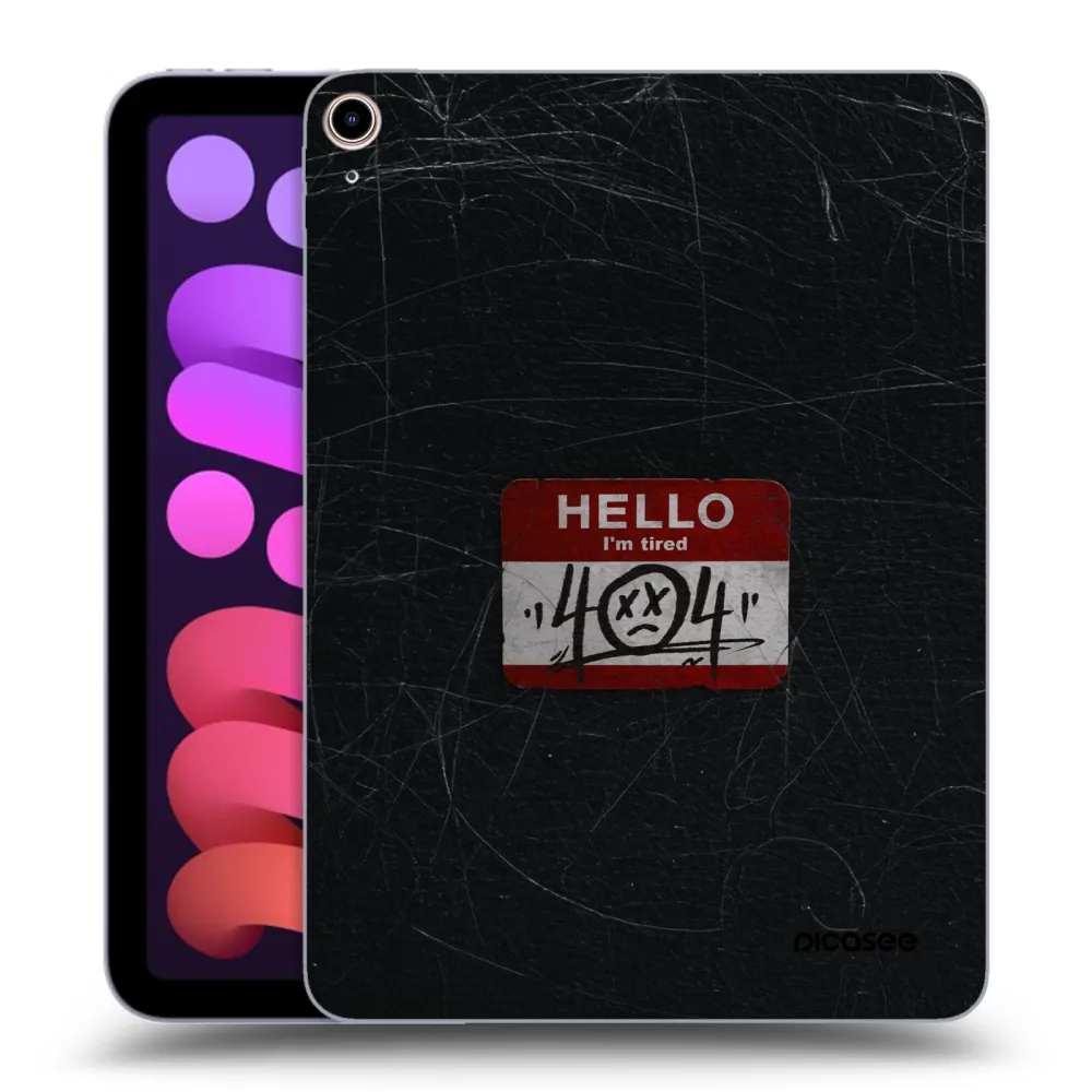 Picasee husă transparentă din silicon pentru Apple iPad mini 2021 (6. gen) - HELLO 404