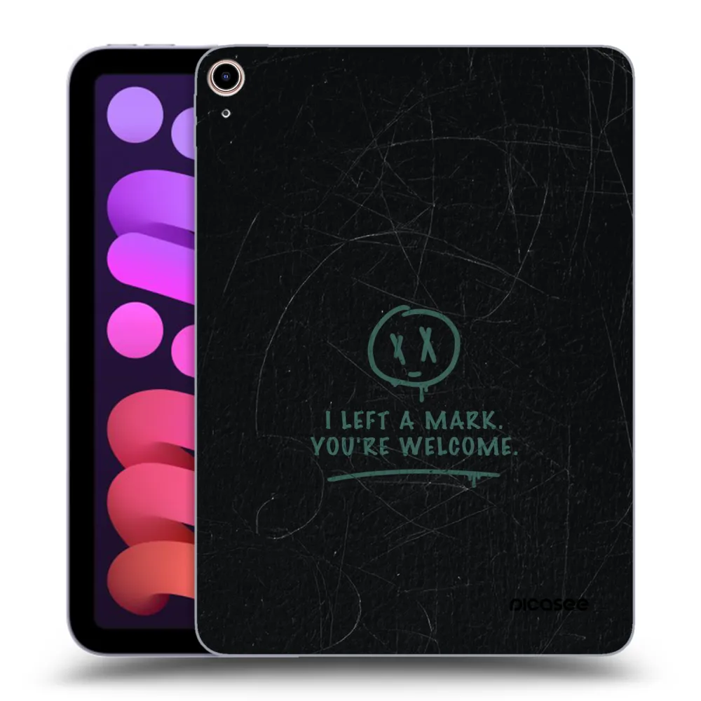 Picasee husă transparentă din silicon pentru Apple iPad mini 2021 (6. gen) - LEFT A MARK