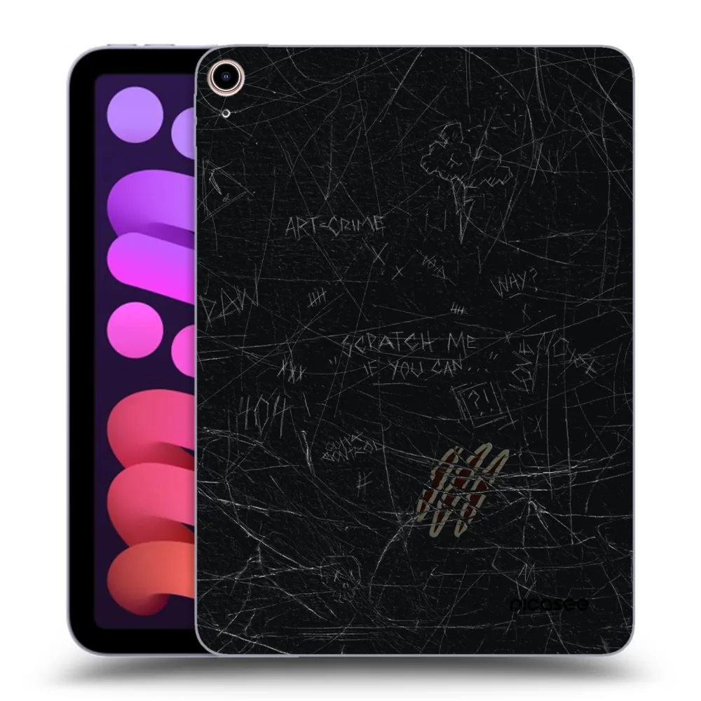 Picasee husă transparentă din silicon pentru Apple iPad mini 2021 (6. gen) - SCRATCH