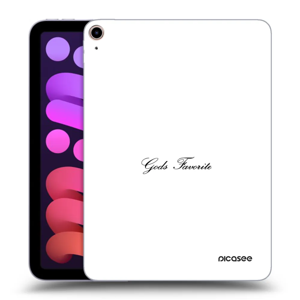 Picasee husă transparentă din silicon pentru Apple iPad mini 2021 (6. gen) - Gods Favorite