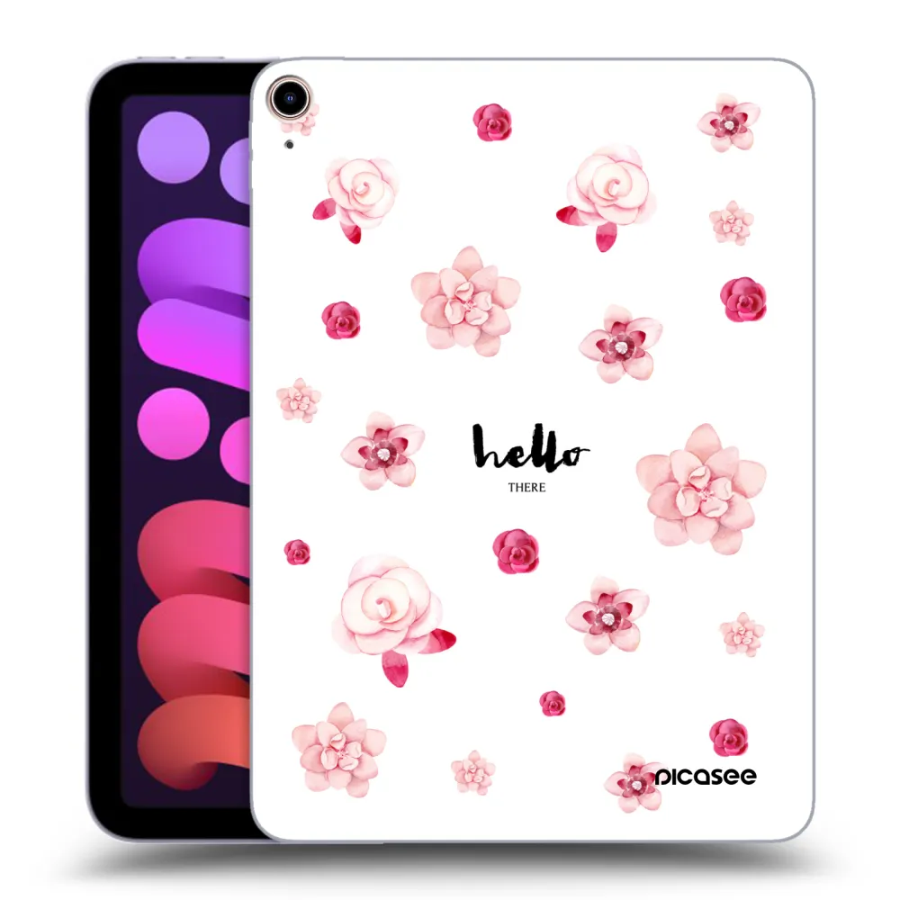 Picasee husă transparentă din silicon pentru Apple iPad mini 2021 (6. gen) - Hello there